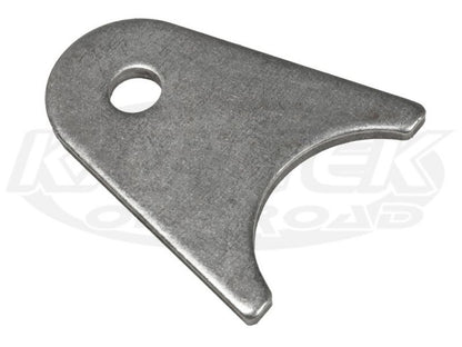 TABAA112A Weld On Steel Radiused Mounting Tab For 1-1/4" Tubing 1/4" Hole 1/8" Thick 15/16" Top Edge To Center - EACH - SS Racetech Rods & Customs