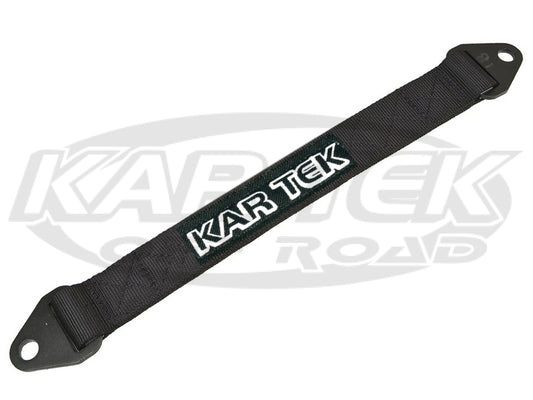 KTKLS318 Nylon 18 Inch Long Black Four Layer Suspension Limiting Strap With 4130 Heat Treated Chromoly Ends ( EACH )