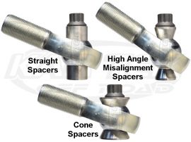 KTKHMA7858 17-4 Stainless Steel Misalignment Spacer For 7/8" Heim Or Uniball For 5/8" Bolt 2-1/8" Stack Height (PAIR)