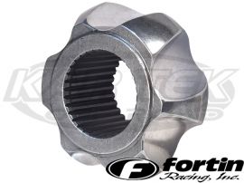FOR401820 Fortin Racing 300m Material Polished Porsche 934 CV Joint Star For 35 Spline Axles