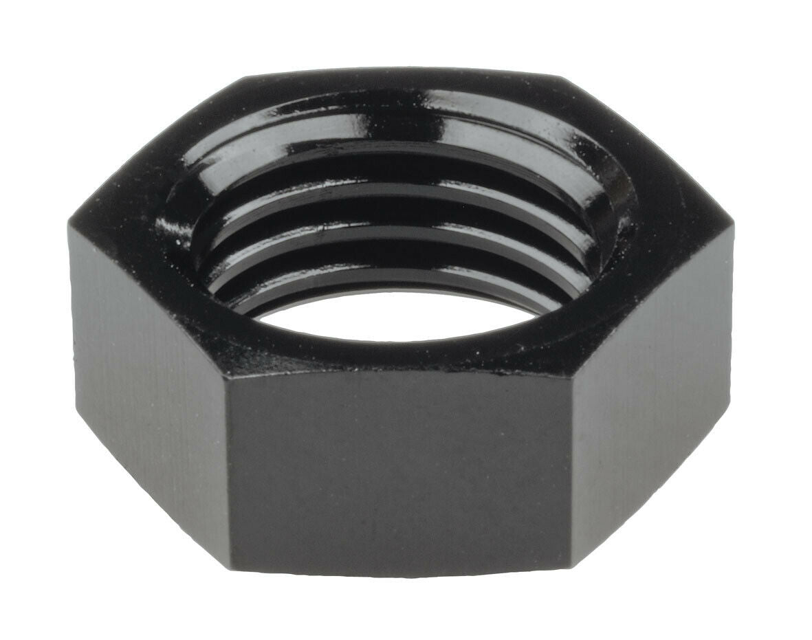 924-04-BLK -4 bulkhead nut