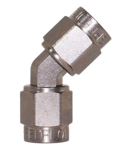 132-03-S -3 female union 45 degree - steel