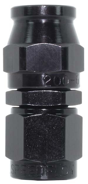 201-04-BLK - 4 straight hose end